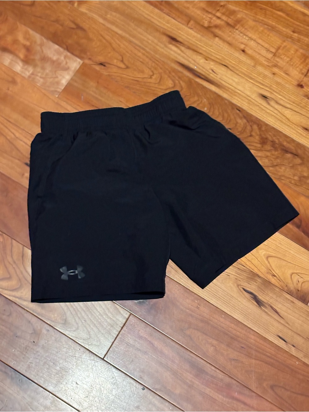 Under Armour Black Kids' Athletic Shorts